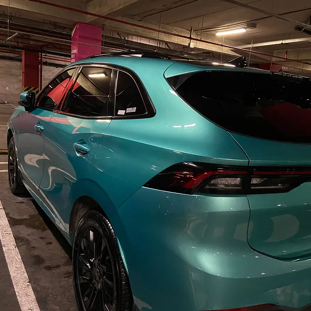 Coche verde