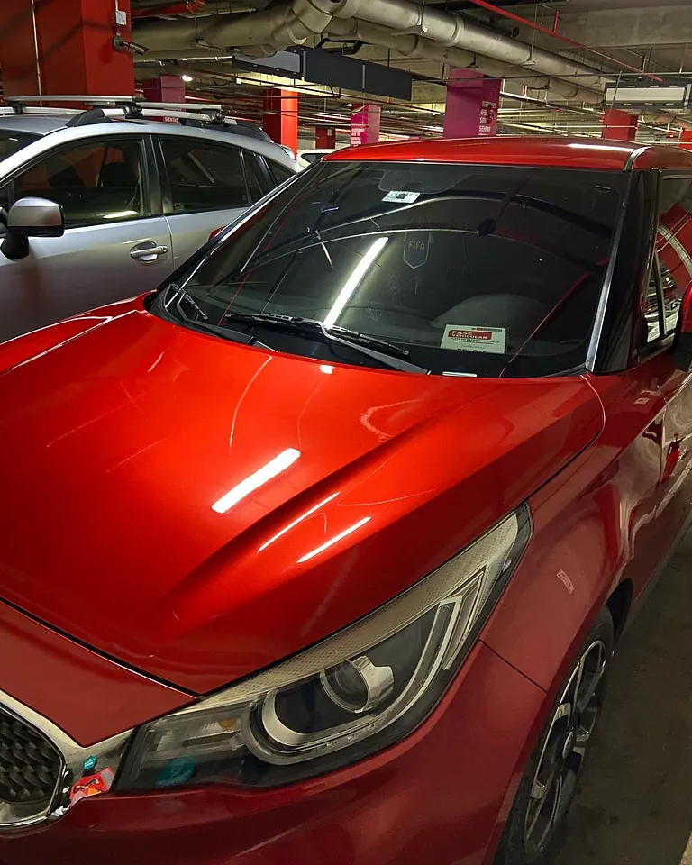 Coche rojo
