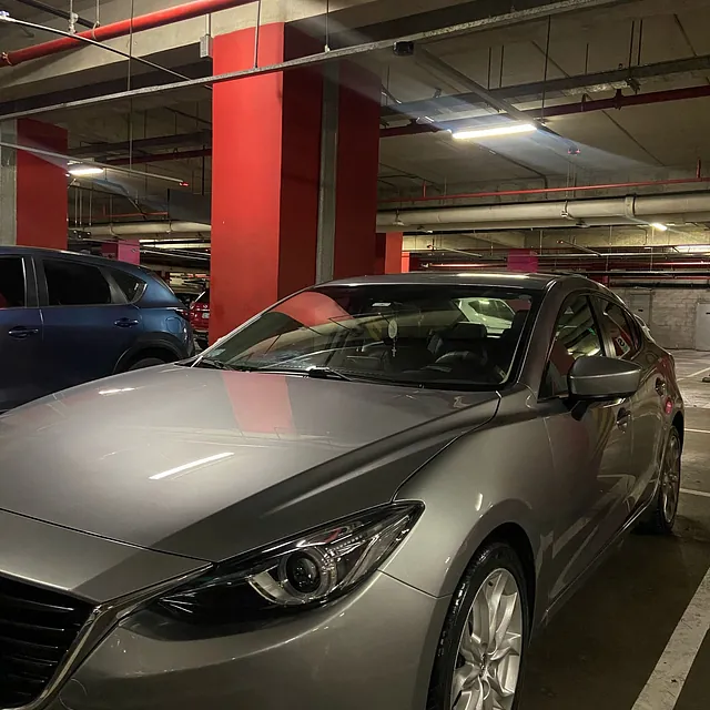 Coche gris